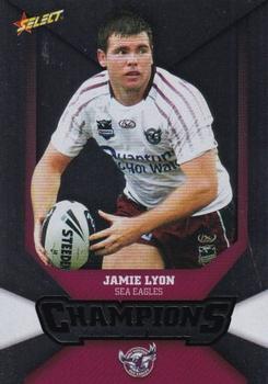 2011 NRL Champions - Silver Parallel #SP70 Jamie Lyon Front
